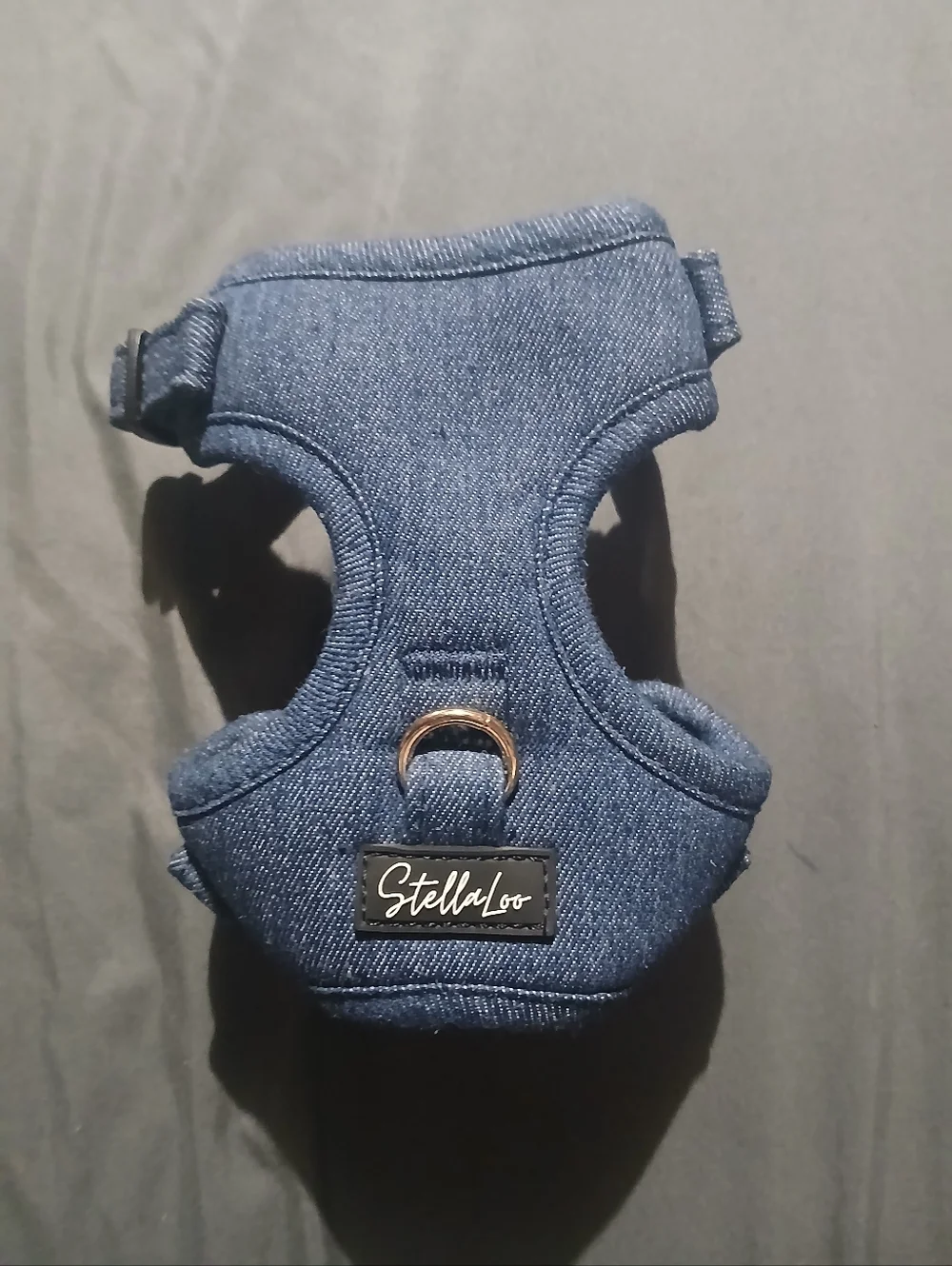Stella Loo Denim Blue Small Pet Harness